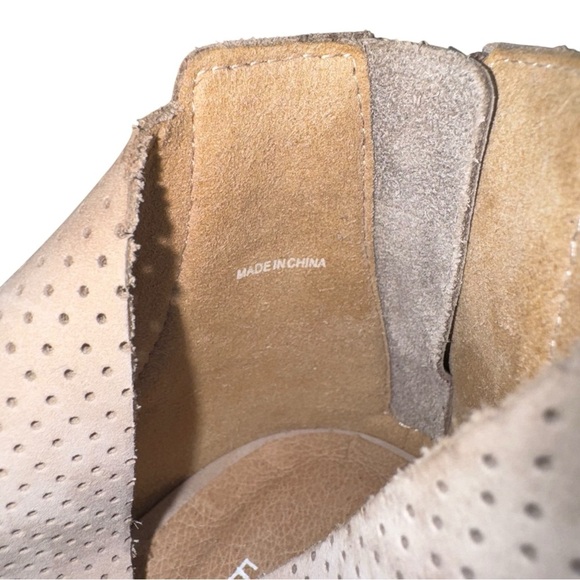 EILEEN FISHER Sport 3 Leather Platform Sneakers Beige Size 11 - Picture 11 of 16